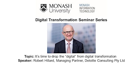 Digital Transformation Seminar Series primary image