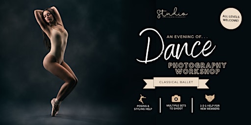Primaire afbeelding van An Evening of Dance Photography: Classical Ballet and Pointe Shoes