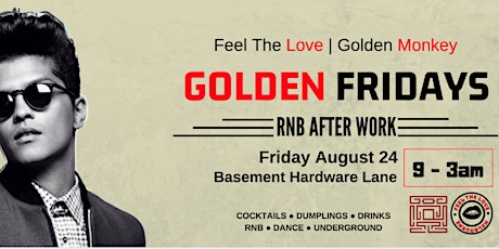 GOLDEN FRIDAYS - RNB AFTER WORK primary image