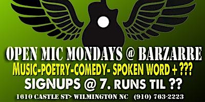 Open Mic Mondays primary image