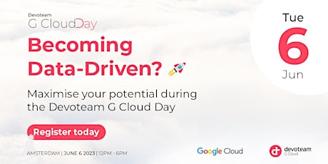 Devoteam G Cloud Day 2023 in Amsterdam | All things Data & AI