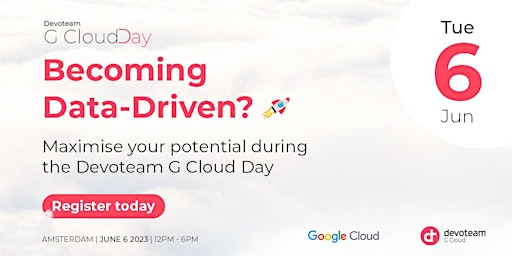 Devoteam G Cloud Day 2023 in Amsterdam | All things Data & AI primary image