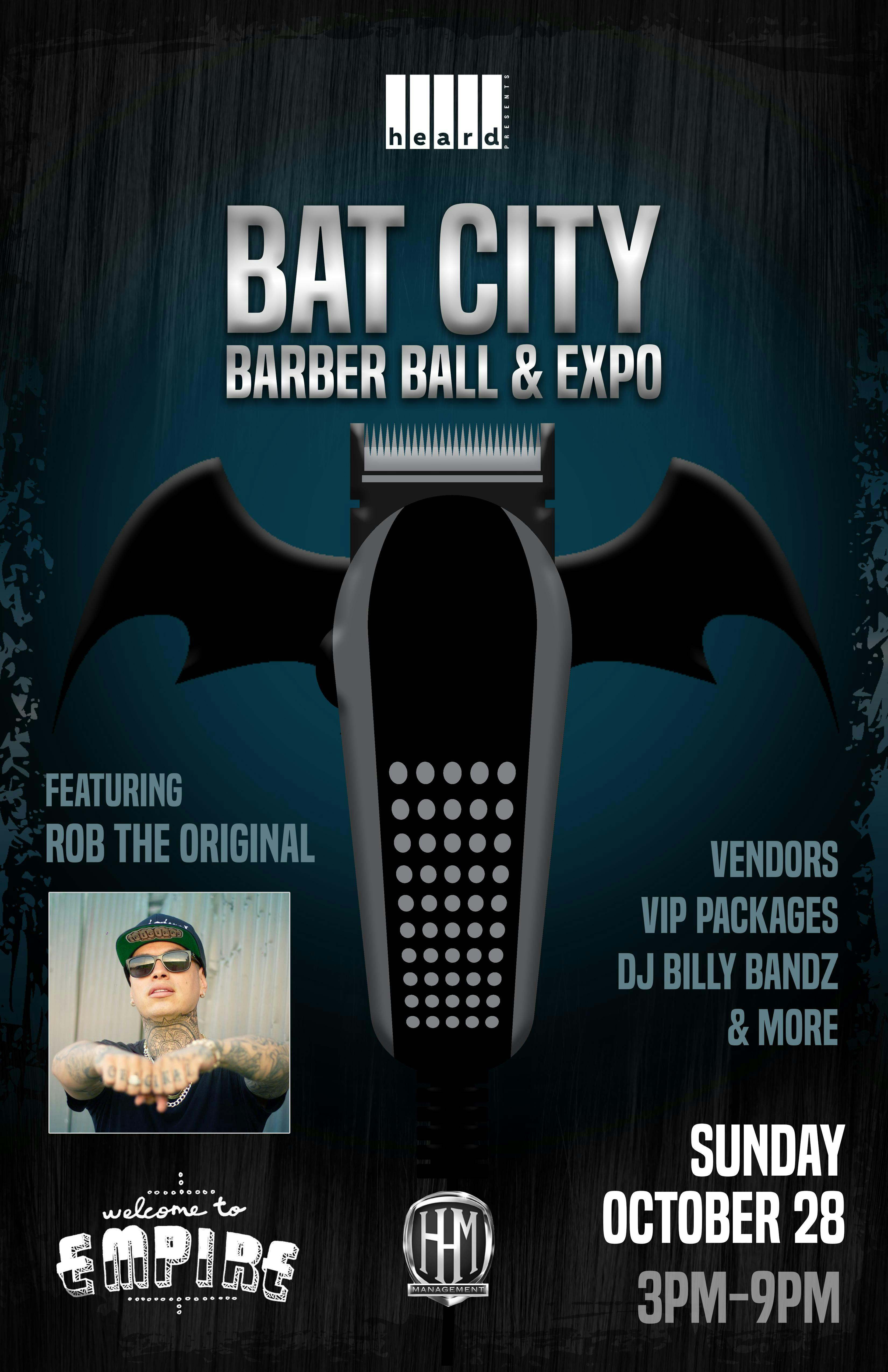 Bat City Barber Ball & Expo ft. Rob the Original