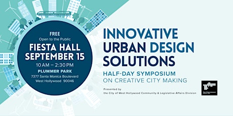 Innovative Urban Design Solutions: A Symposium on Creative City Making primary image