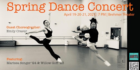 Imagen principal de Spring Dance Concert (Thursday, April 20)