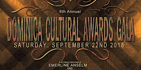 6th Annual Dominica Cultural Awards Gala primary image