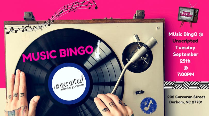 MUsic BingO @ Unscripted