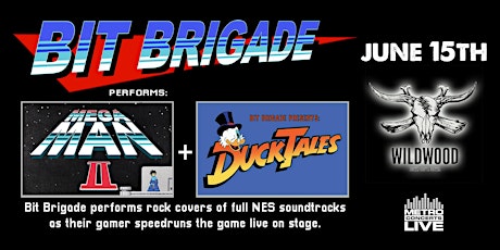 Bit Brigade - performs "Mega Man II" + "DuckTales" LIVE