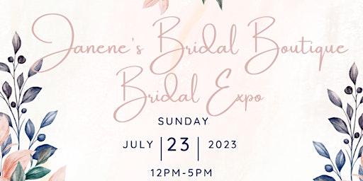 Janene's Bridal Boutique Bridal Expo primary image