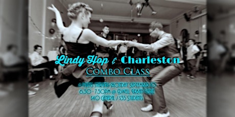 Beginner Swing Dance Lessons - Lindy Hop & Charleston! - 4 weeks primary image