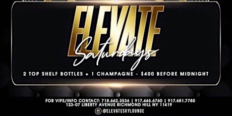 Elevate Saturdays