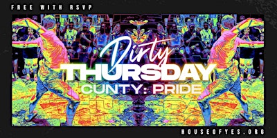 Dirty Thursday: C*NTY Pride primary image