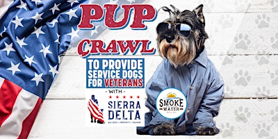 Imagen principal de PUP CRAWL - Dog Walk in Okauchee to Help Veterans and Service Dogs