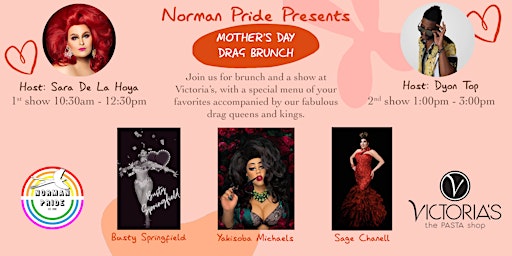 2nd Annual Norman Pride Mother's Day Brunch - PM Show primary image