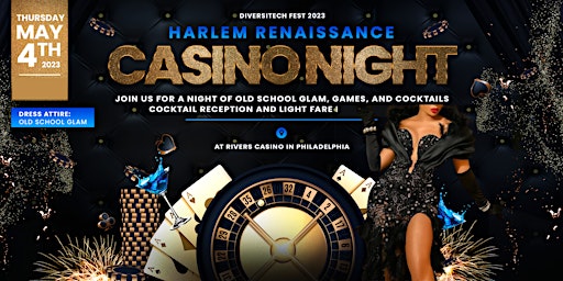 Diversitech: Harlem Renaissance - Casino Night primary image