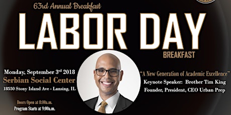 2018 Labor Day Breakfast primary image