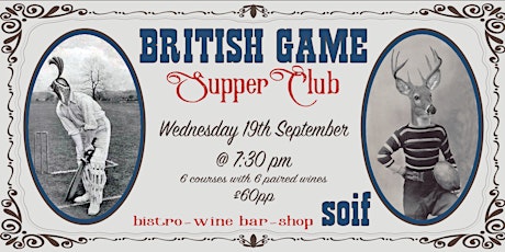 British Game Supper Club primary image