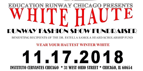 ERC WHITE HAUTE FASHION SHOW FUNDRAISER primary image