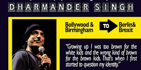Hauptbild für Stand-Up Comedy Special in English - Dharmander Singh
