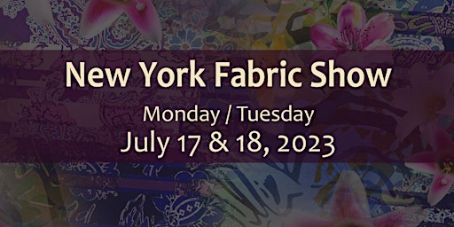 New York Fabric Show primary image