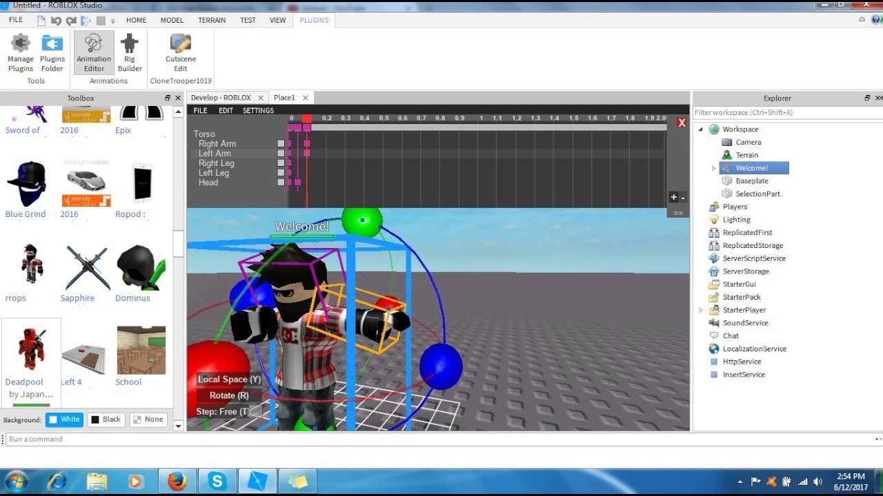 Roblox workshop