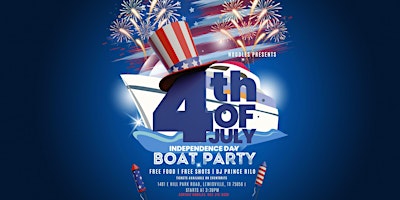 Primaire afbeelding van 4th Of July Boat Party Pt.2