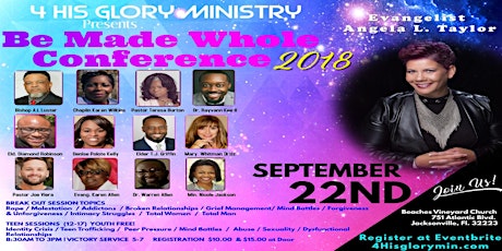 BE MADE WHOLE CONFERENCE 2018 (BMW2018) primary image
