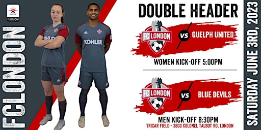FC LONDON DOUBLE HEADER: Guelph United & Blue Devils primary image