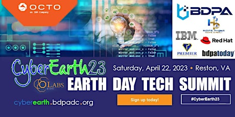 Earth Day Tech Summit 2023 | #CyberEarth23 primary image