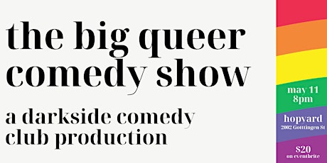 Darkside Comedy Club Presents The Big Queer Comedy Show primary image