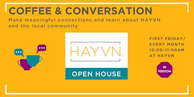 Imagem principal do evento Coffee & Conversation at HAYVN