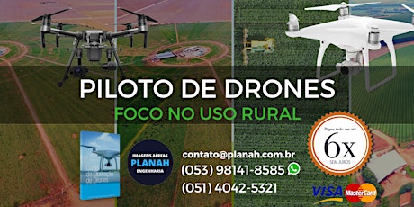 Imagem principal do evento Curso de Operação de Drones - Foco no Uso Rural - Pelotas/RS