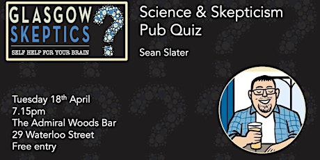 Glasgow Skeptics: Science & Skepticism Pub Quiz primary image