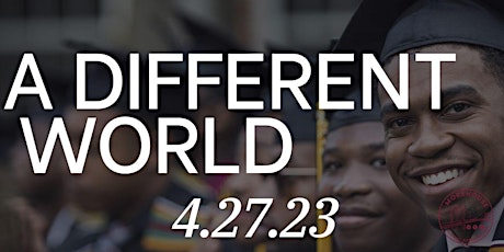 Primaire afbeelding van A Different World!  - Accepted Students Dinner & Networking Reception