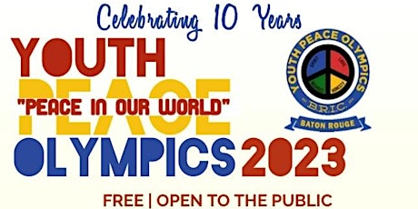 2023 Youth Peace Olympics - Apply Now primary image