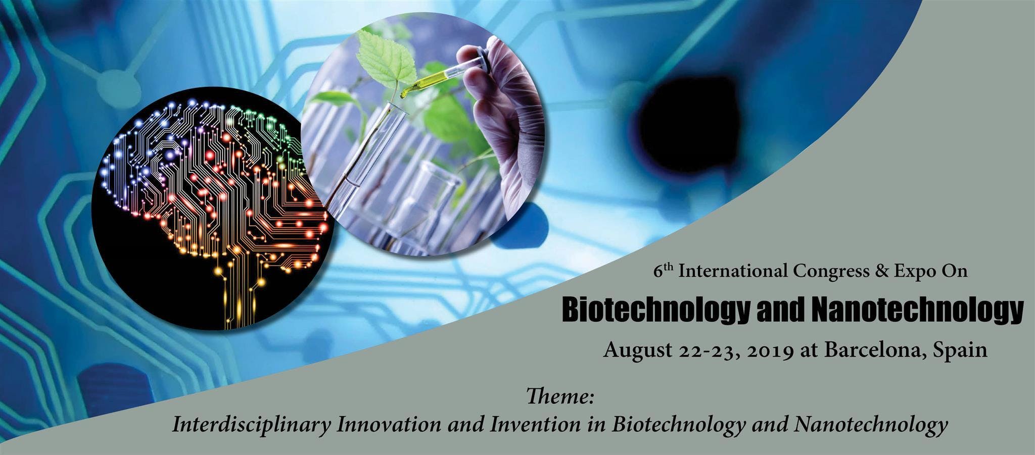 6th International Congress & Expo on Biotechnology and Nanotechnology