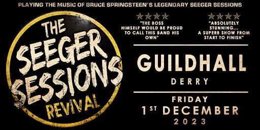 The Seeger Sessions Revival - The Guildhall, Derry primary image