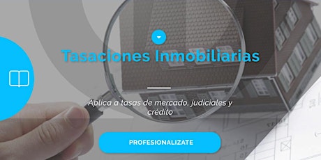 Imagen principal de CLINICA DE TASACIONES INMOBILIARIAS: 100% Práctico