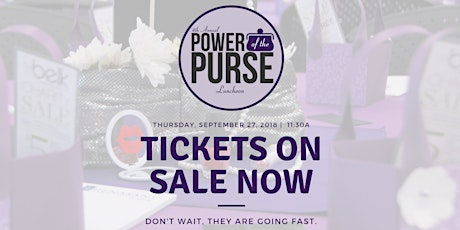 4th Annual Power of the Purse Luncheon primary image
