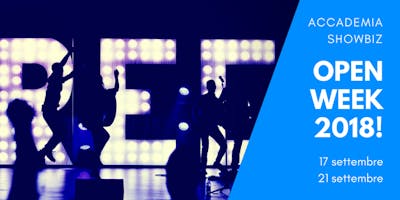 OPEN WEEK Accademia Musical Showbiz OPEN WEEK Accademia Musical Showbiz