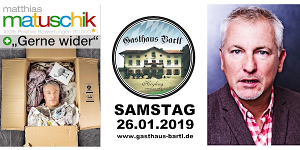 Matthias Matuschik "Gerne wider"