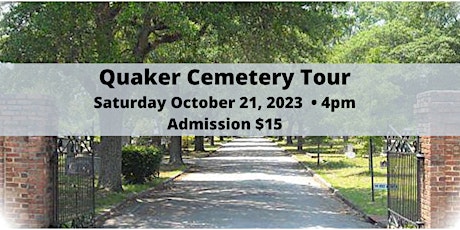 Quaker Cemetery Tour