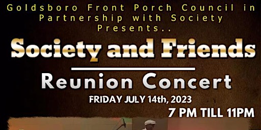 Society And Friends Reunion Concert primary image