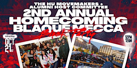 2nd Annual Blaque Mecca Block Party (Howard Homecoming)
