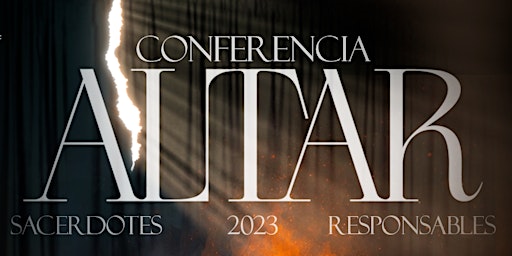 Conferencia Altar 2023 | Sacerdotes Responsables primary image