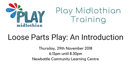 Loose Parts Play: An Introduction - Play Midlothian Training primary image
