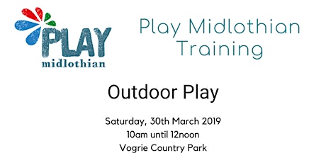 Outdoor Play - Play Midlothian Training primary image