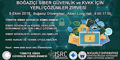 Imagen principal de Boğaziçi Siber Güvenlik ve KVKK için Yerli Çözümler  Zirvesi