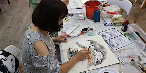 Imagem principal de Professional Chinese Ink Painting Course at Visual Arts Centre