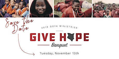 2018 GOYA - Give Hope Dinner Banquet primary image